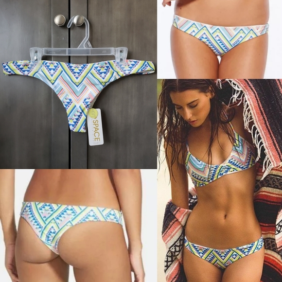 l*space Other - L*Space Antigua Aztec Bikini Bottom Reversible